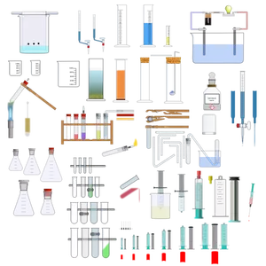 Werkzeuge für chemische Laborausrüstung